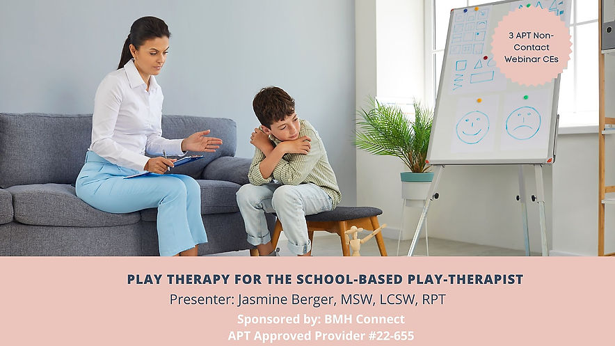 Play Therapy for the School-Based Play Therapist